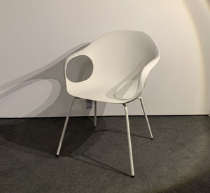 Kristalia Elephant Chair Stuhl Polyurethan weiß, 4-Fuß Designmöbel Italienisch - Möbelhaus H. Zeppenfeld GmbH