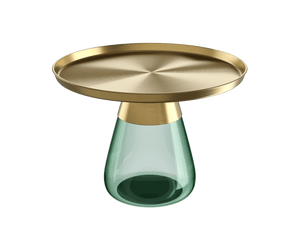 Akante Couchtisch Drop Flaschengrün Bronze Glas grau schwarz Möbel Zeppenfeld Olpe Designmöbel Sauerland 
