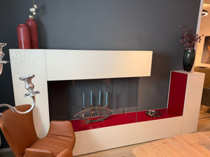 Italienische Designer-Wohnwand LAGO 36e8 Air, B/H/T 294,4 × 147,2 × 36,8 cm, Abverkauf aus der Ausstellung