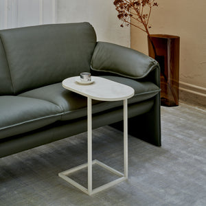 2-Sitzer Bora Bora Sofa von Leolux in schwarzem Leder – modern, kompakt und komfortabel.
